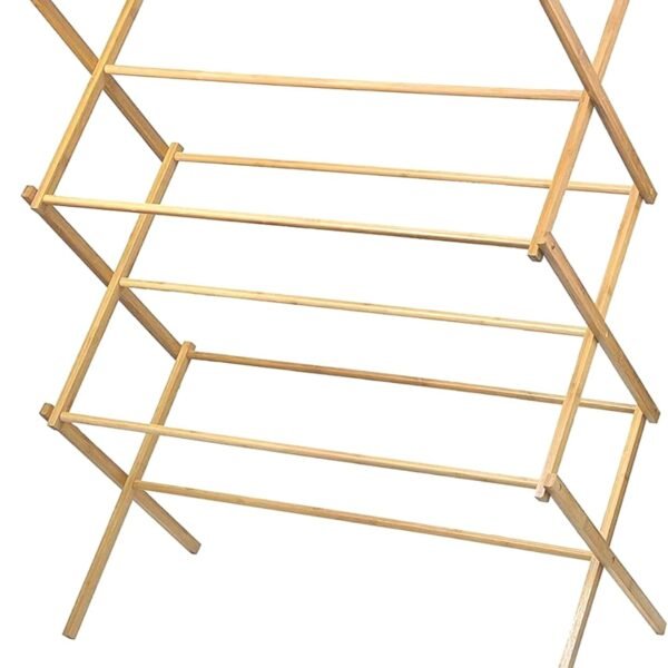 Bamboo Folding Drying Rack (No Assembly Required)