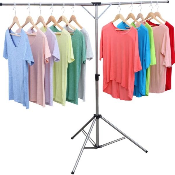 Heavy-Duty, High-Capacity Stainless Steel Folding Drying Rack