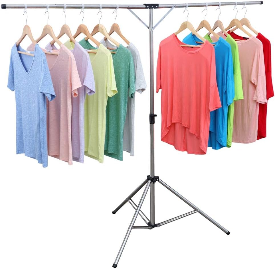 Heavy-Duty, High-Capacity Stainless Steel Folding Drying Rack