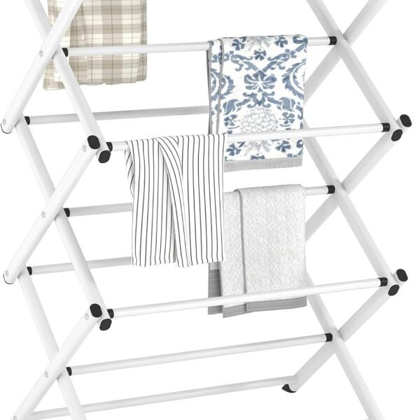 Space-Saving Indoor Folding Drying Rack